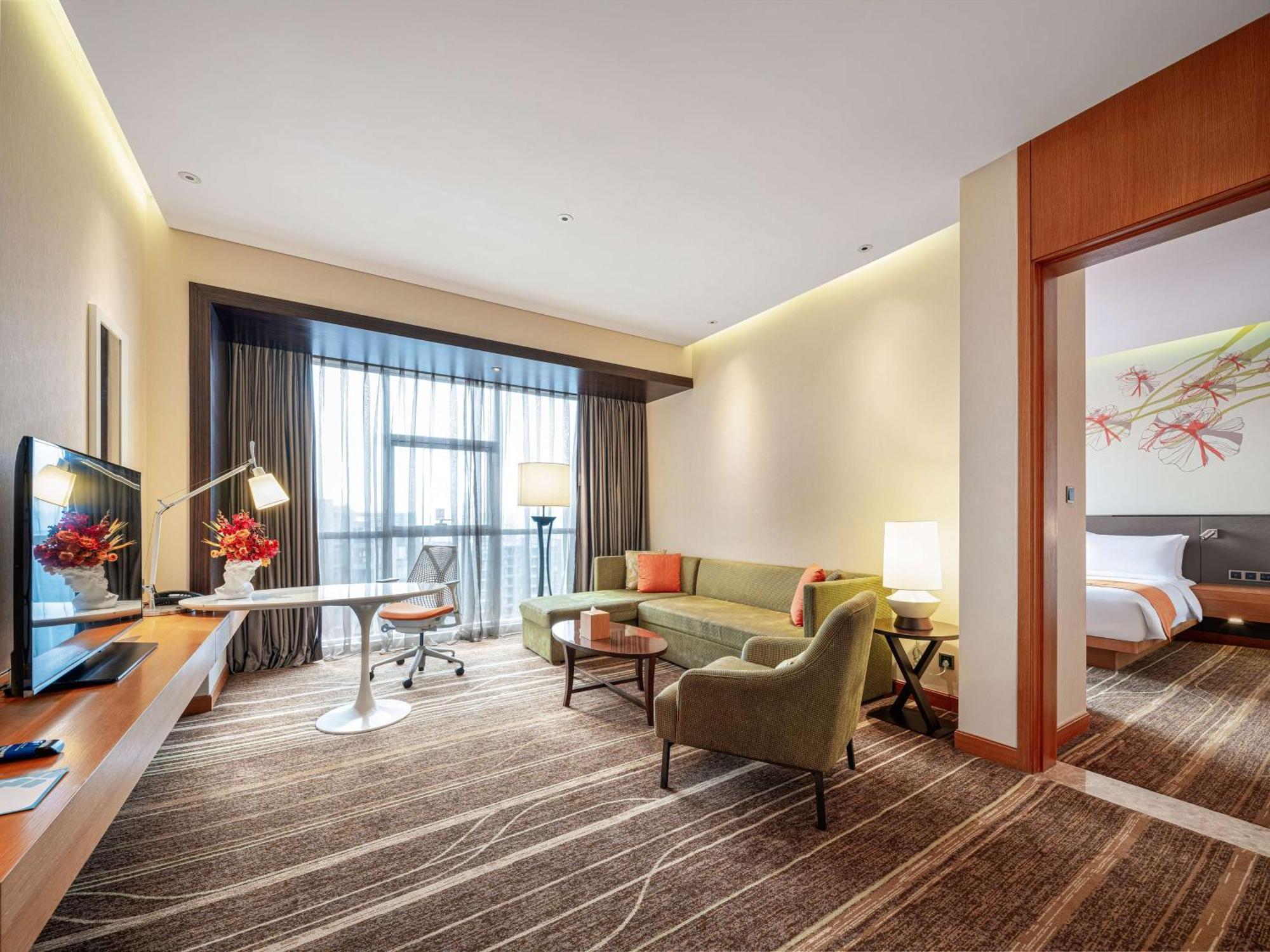 Hilton Garden Inn Chengdu Huayang מראה חיצוני תמונה